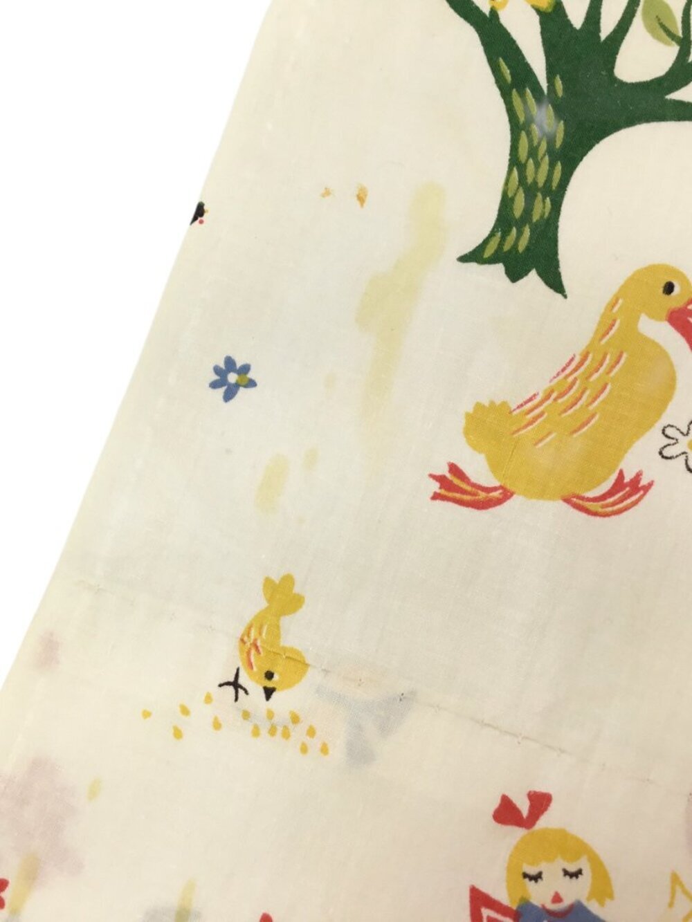 Vintage Everglaze Chintz Curtains Cafe Valance Fabric Juvenile Children Balloons - Picture 12 of 12